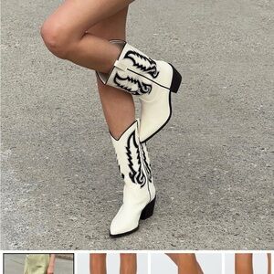 Princess Polly Billini Nova Cowgirl boots